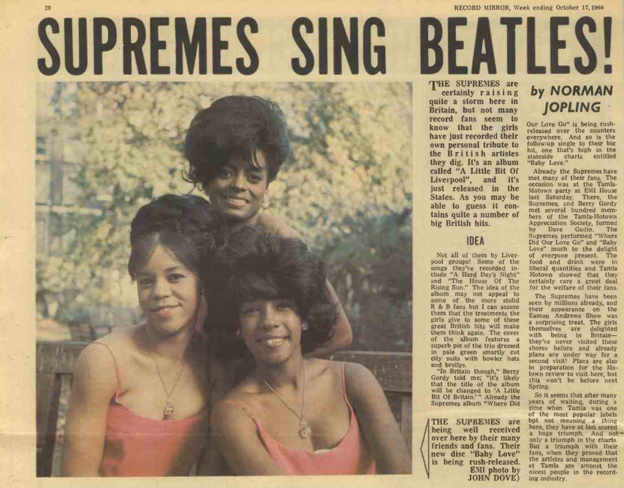 A Bit of Liverpool The Supremes