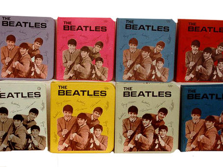 Beatles merchandise Binder