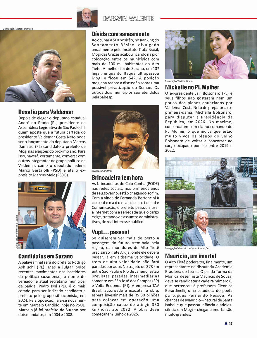 Coluna Darwin Valente