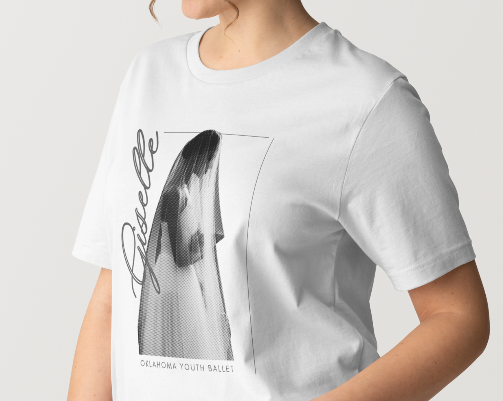 Giselle Monochrome T-Shirt