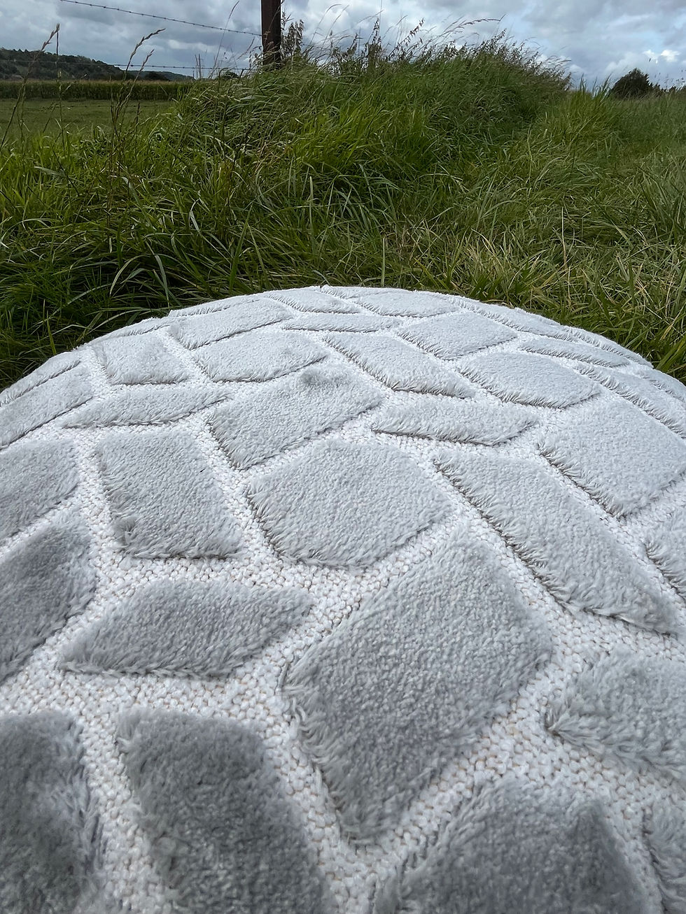 Miniature : Pouf repose pieds