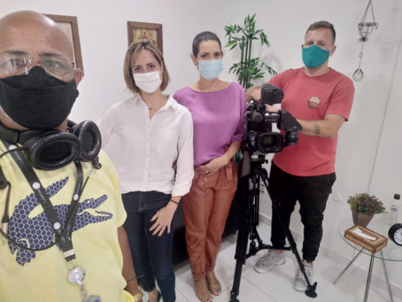 Matéria para TV Record
