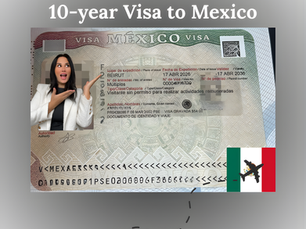 10-year Visa to Mexico
