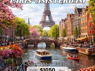 Paris & Amsterdam Travel Package