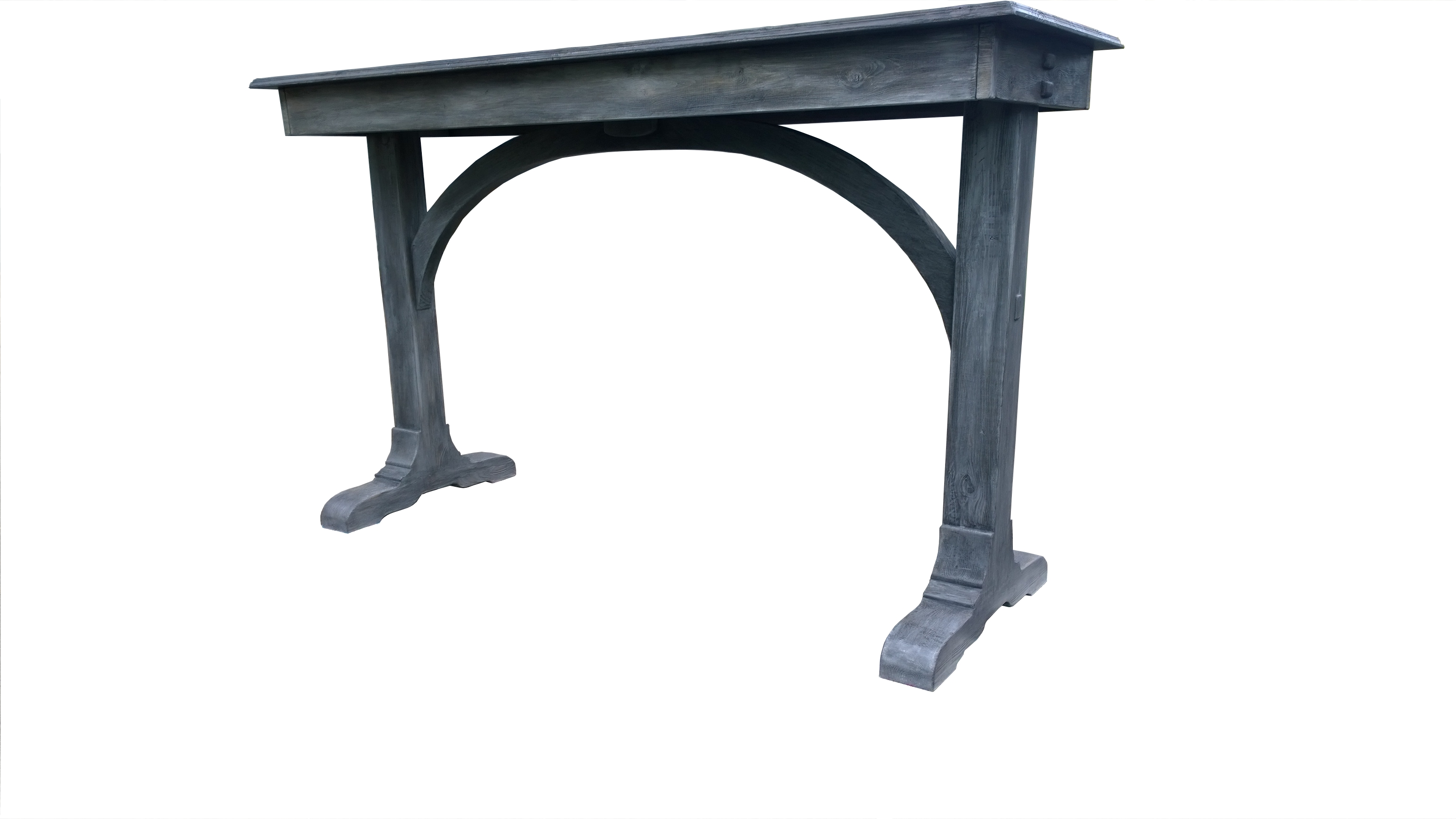 Rustic console table