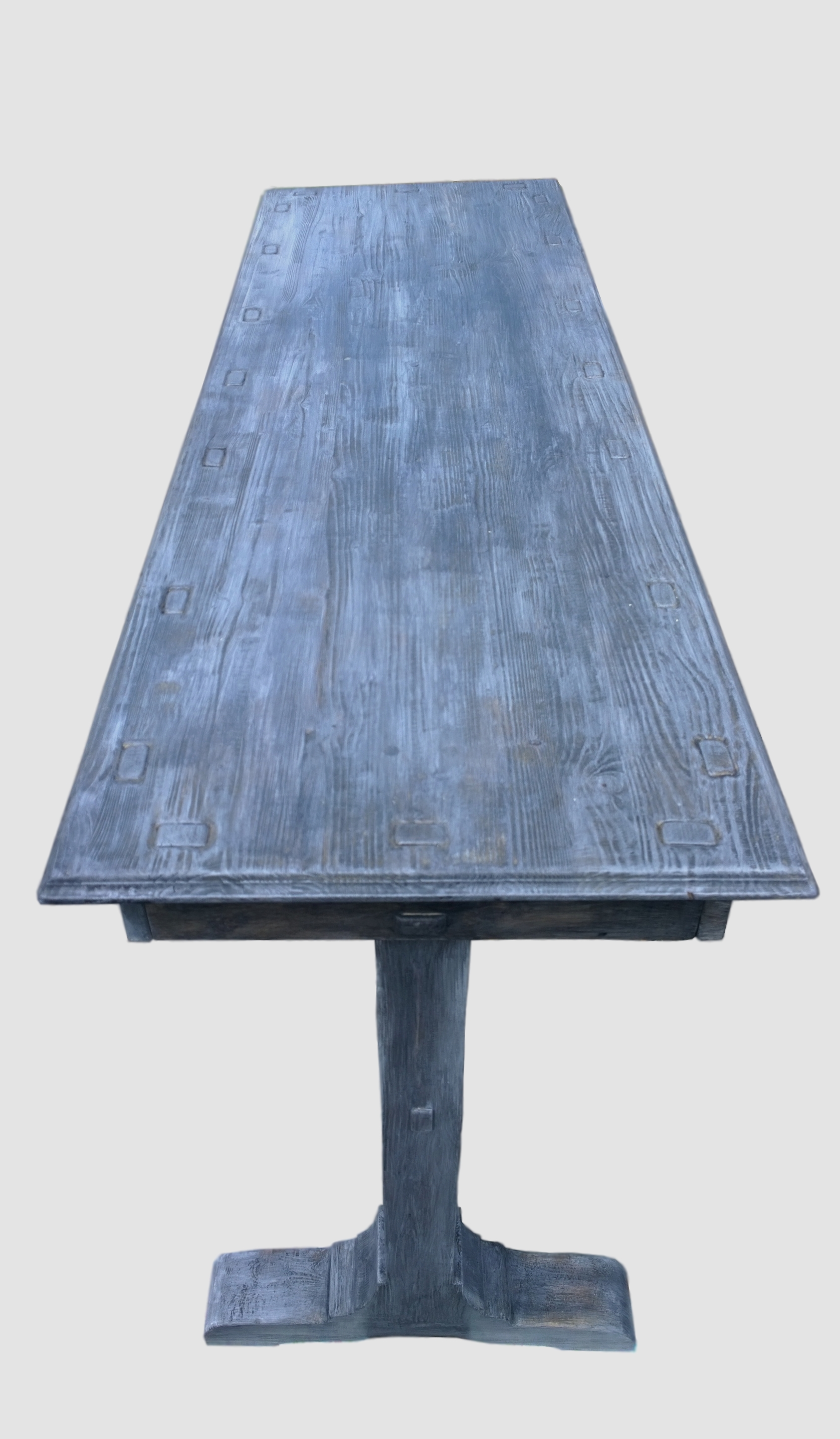 Rustic console table