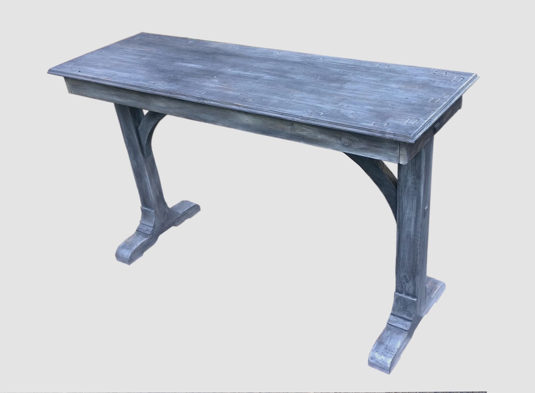 Rustic console table