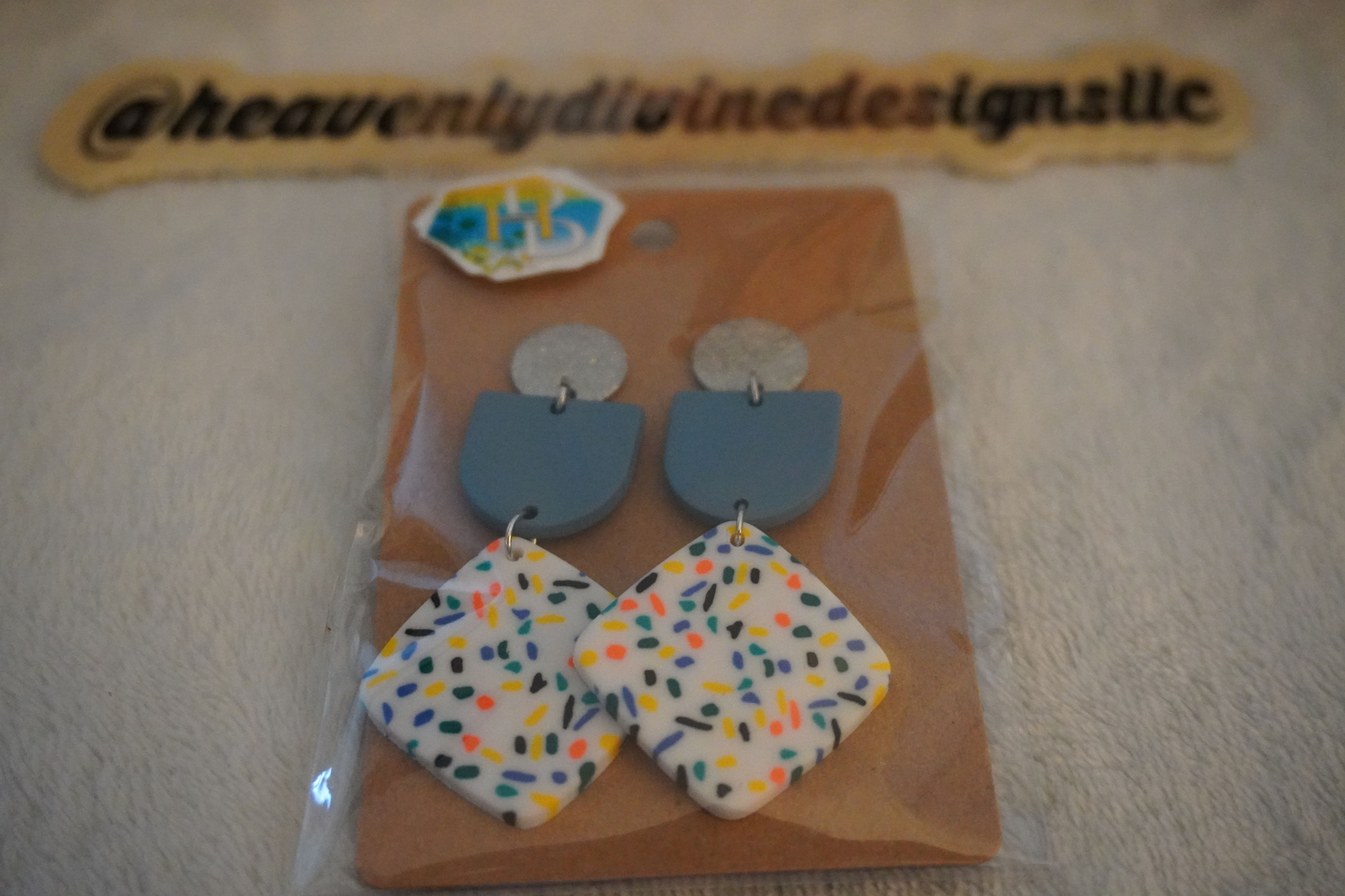 "For the Love of Confetti" Earrings