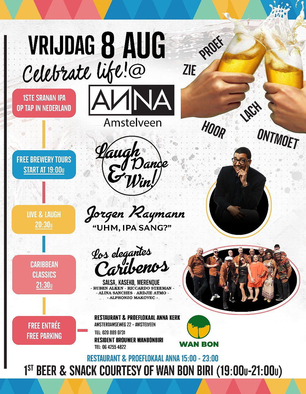 Lancering eerste Surinaamse IPA in Nederland - Celebrate Life!@ANNA