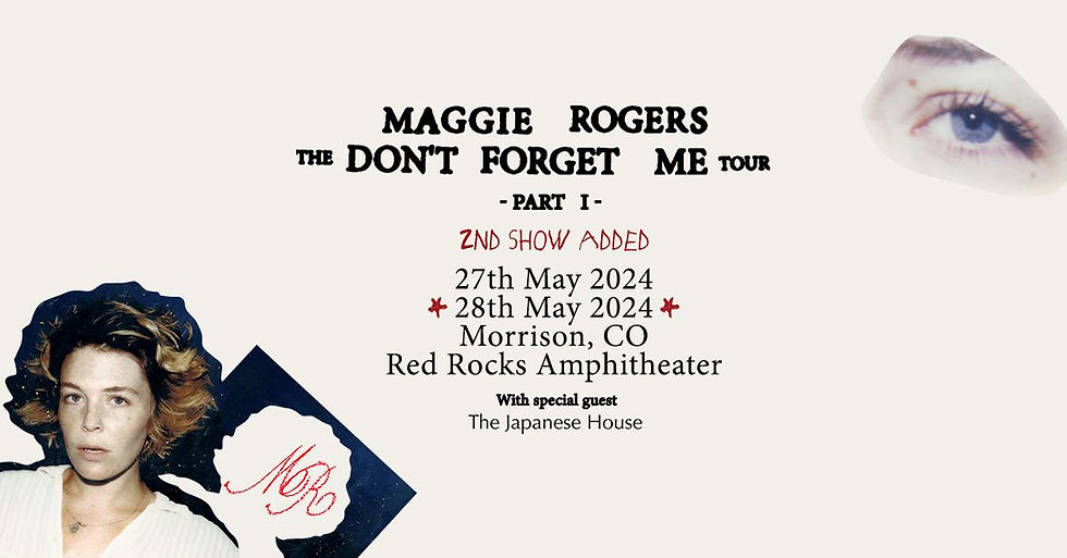 MAGGIE ROGERS (Night 2) - PUNCHBOWL SOCIAL