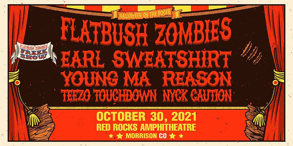 FLATBUSH ZOMBIES - Sat, Oct 30