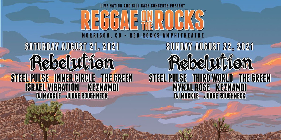 Reggae on the Rocks - Sat, Aug 21