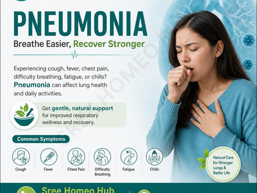 Best homeopathy doctors in Hyderabad providing supportive care for pneumonia patients