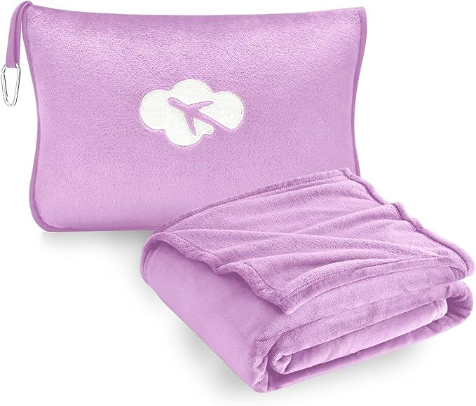 Travel Blanket pillow set
