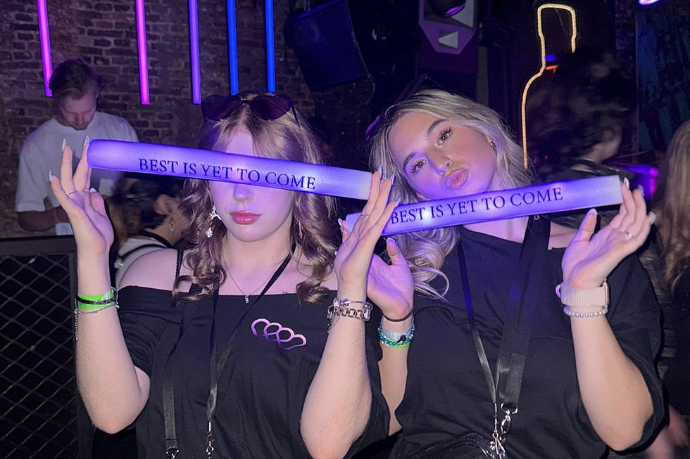 Borahearts crew bij BTS Party 12 sept 2025