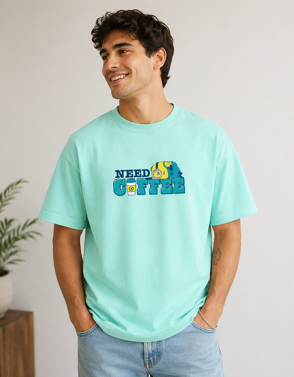 Thumbnail: Lazy | Classic Oversized T-Shirt | ZYRO21 | 64422726