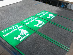 Placas de gramado