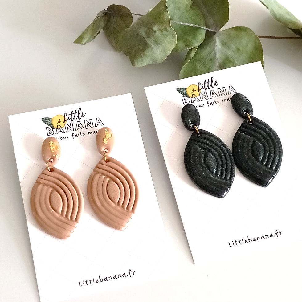 Miniature : Boucles d'oreilles SELENE