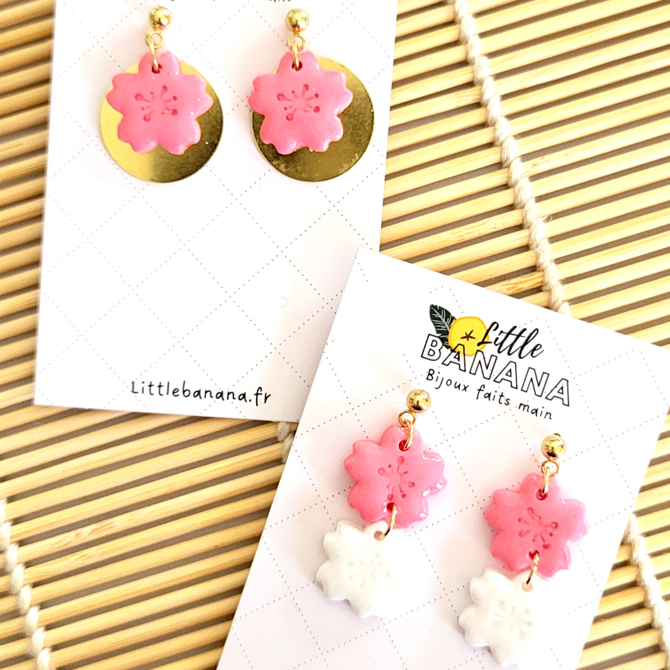 Boucles d'oreilles SAKURA