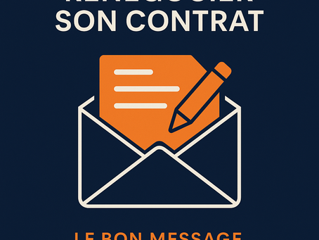 Gabarit d’e-mail pour demander une renégociation de contrat d’énergie