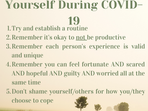 Corona Virus (COVID-19) Mental Health and Community Resources