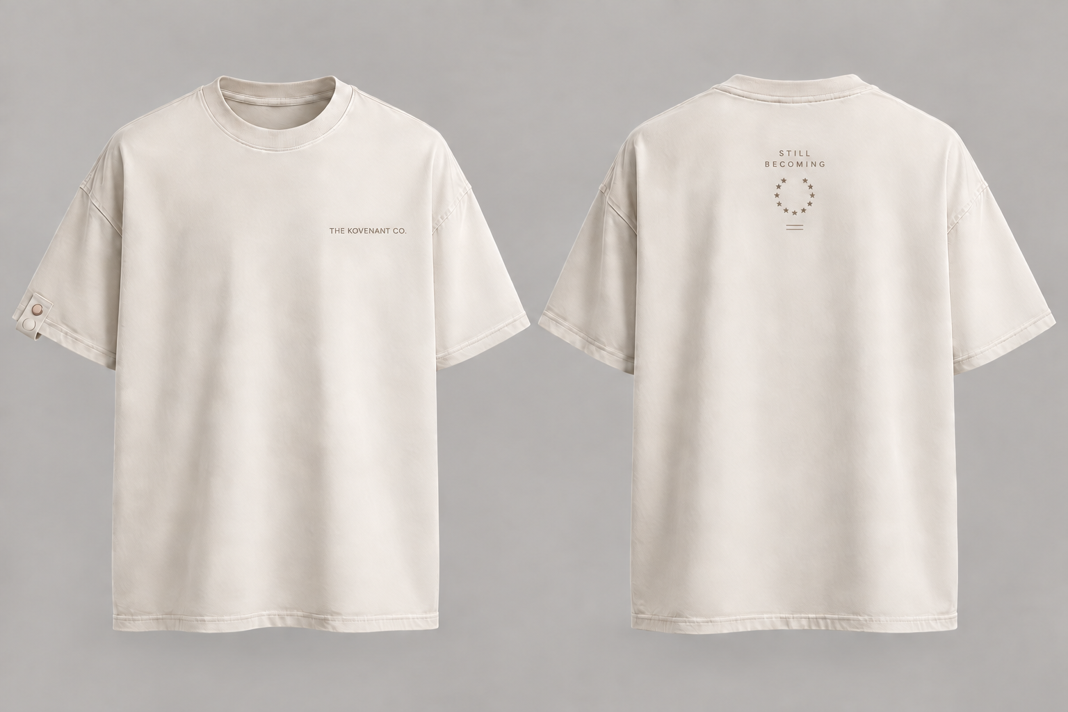 DREAM — Signature Tee — front and back garment views