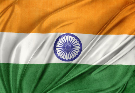 Closeup of silky Indian flag.jpg