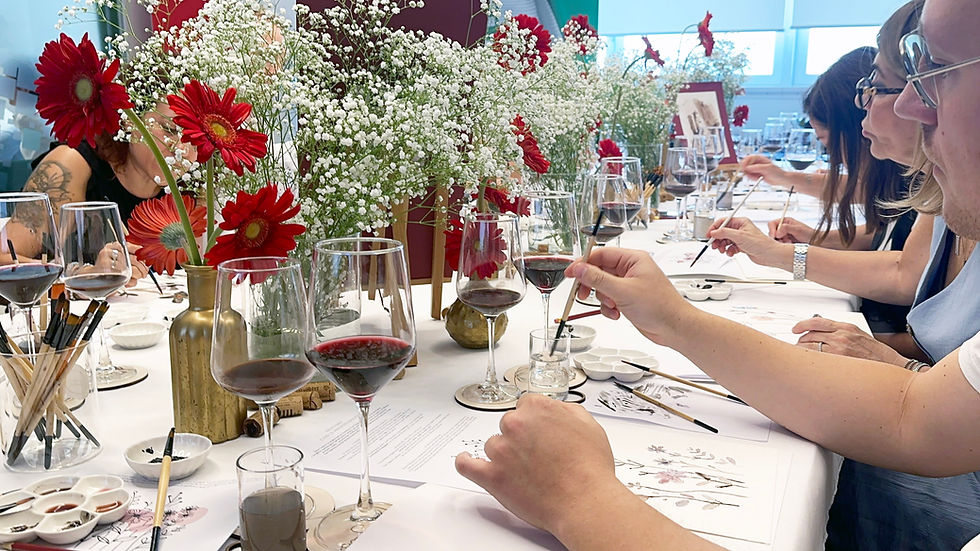 Wine Painting – Roman Experience