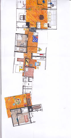 Casa rebatida.