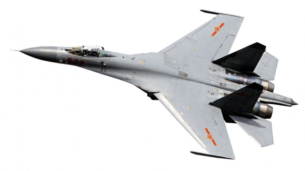 China's J-11 fighter jet