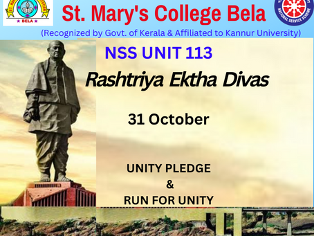 CELEBRATION OF NATIONAL UNITY DAY