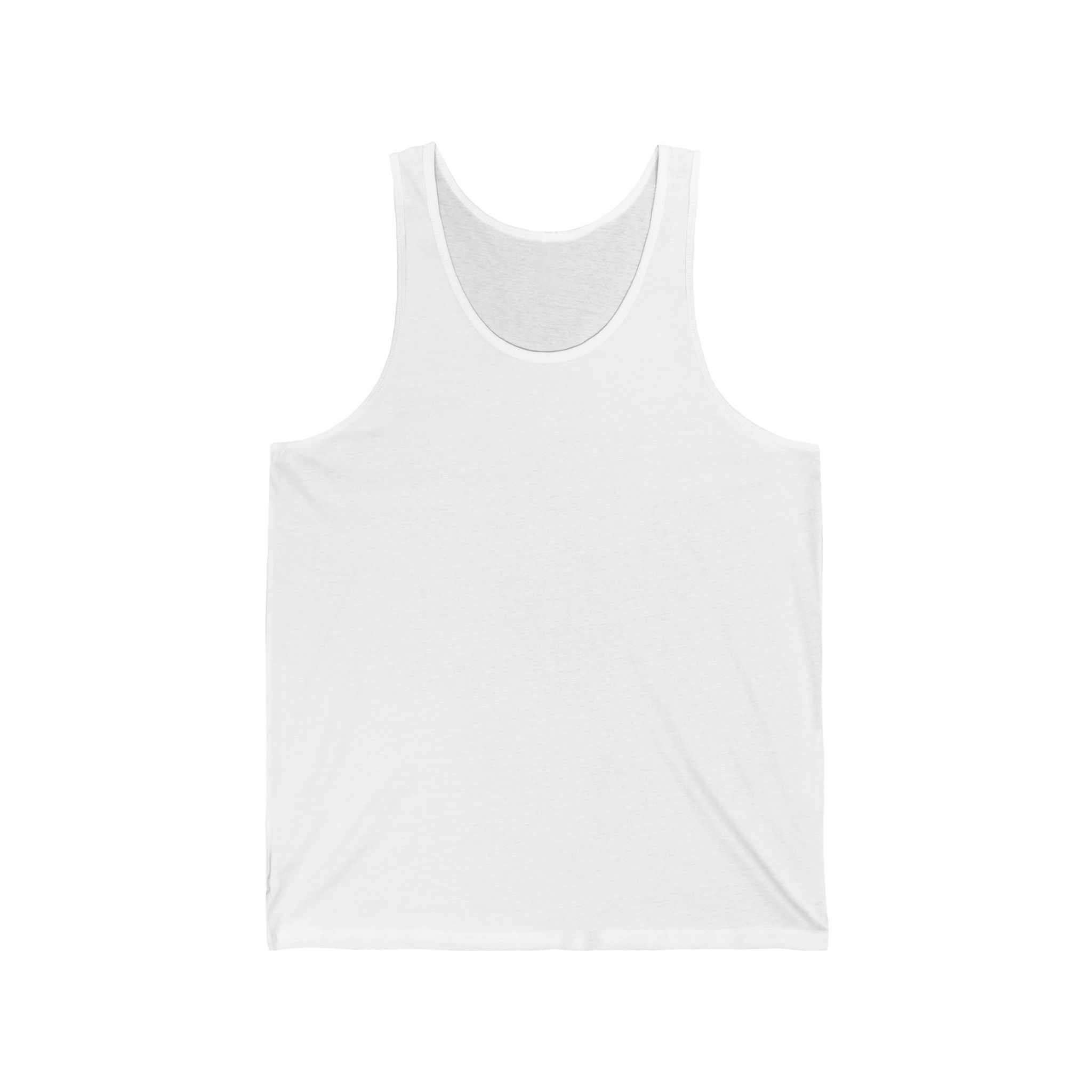 Tropical Moon Tank Top — "Hello Sunshine" Minimal Beach Graphic Tank