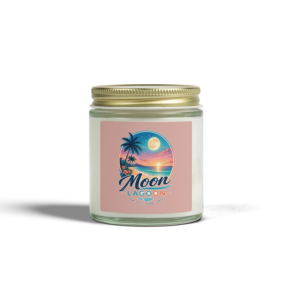 Thumbnail: Beachwood Scented Candle – 'Moon Lagoon Tropical Wax" 4oz and 9oz