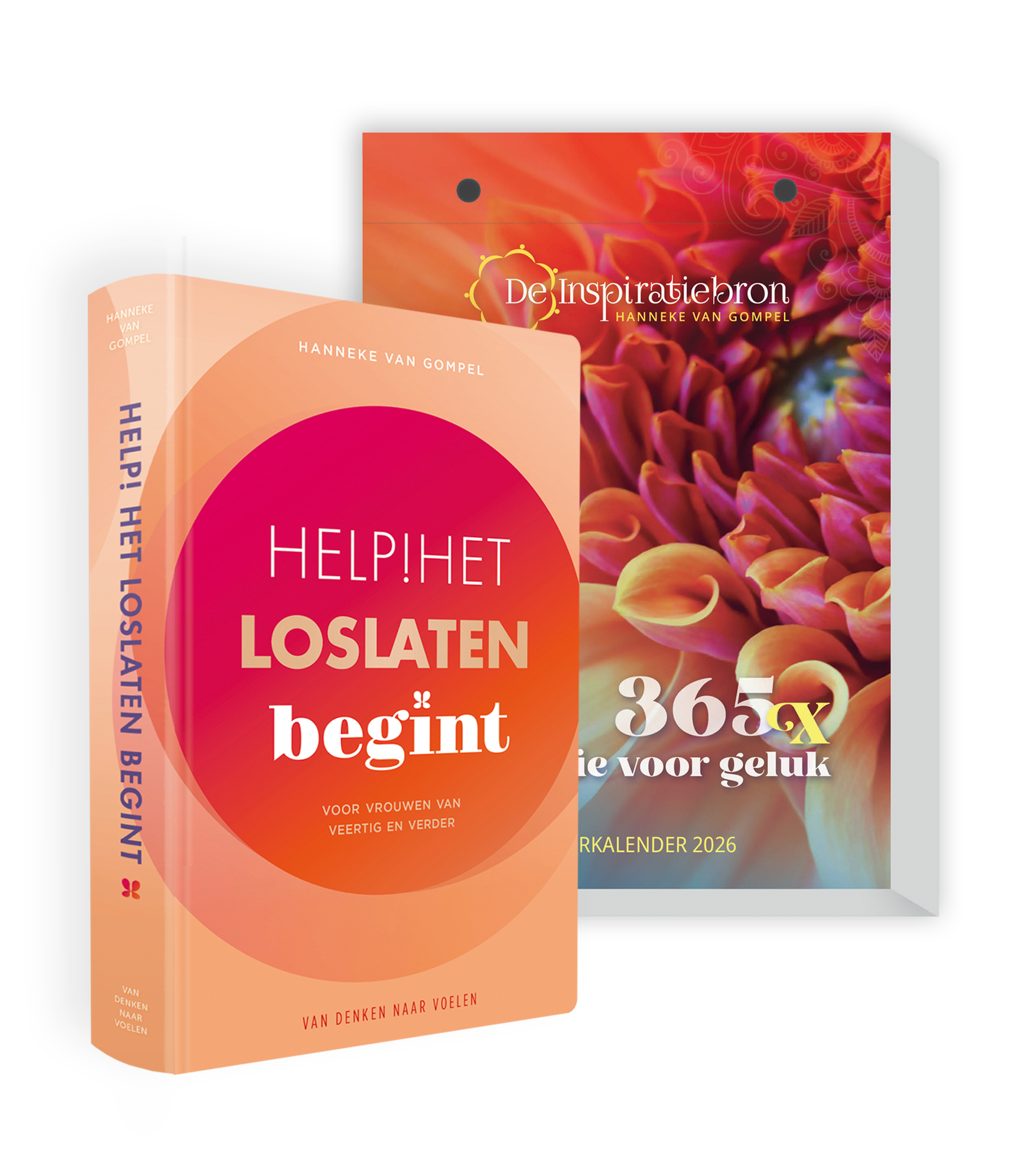 Inspirerend duo: Help! Het loslaten begint + Scheurkalender 2026