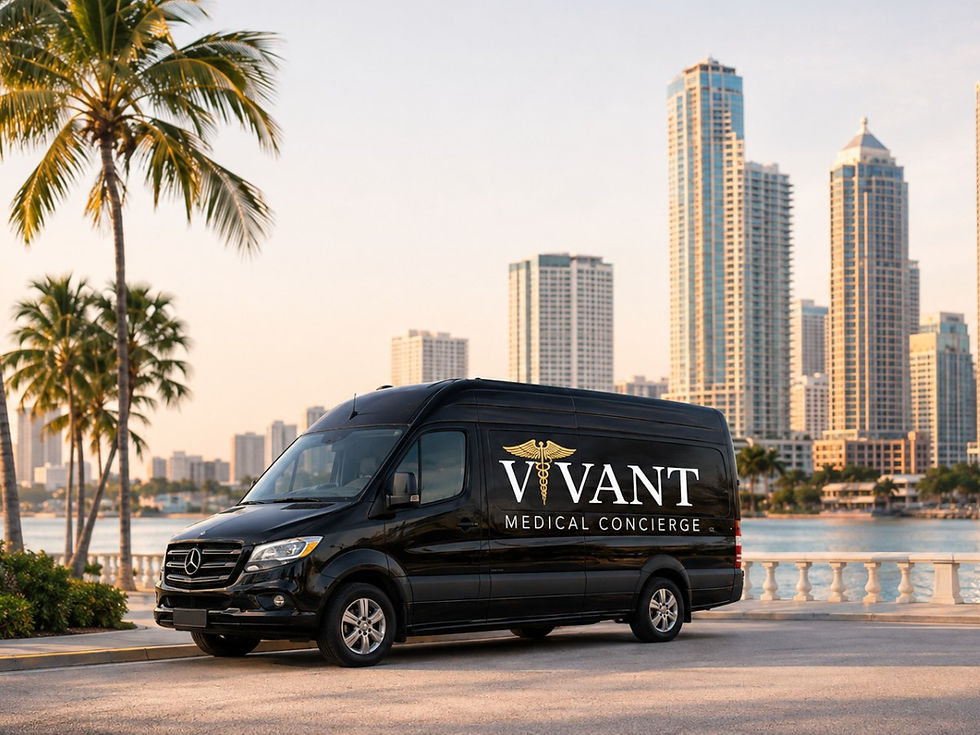 vivant medical concierge mobile van in tampa