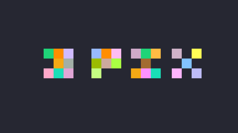 3 pix typeface