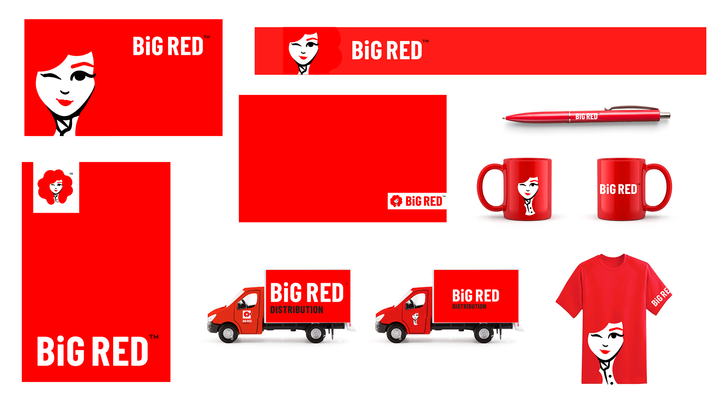 Big Red logo and Identity