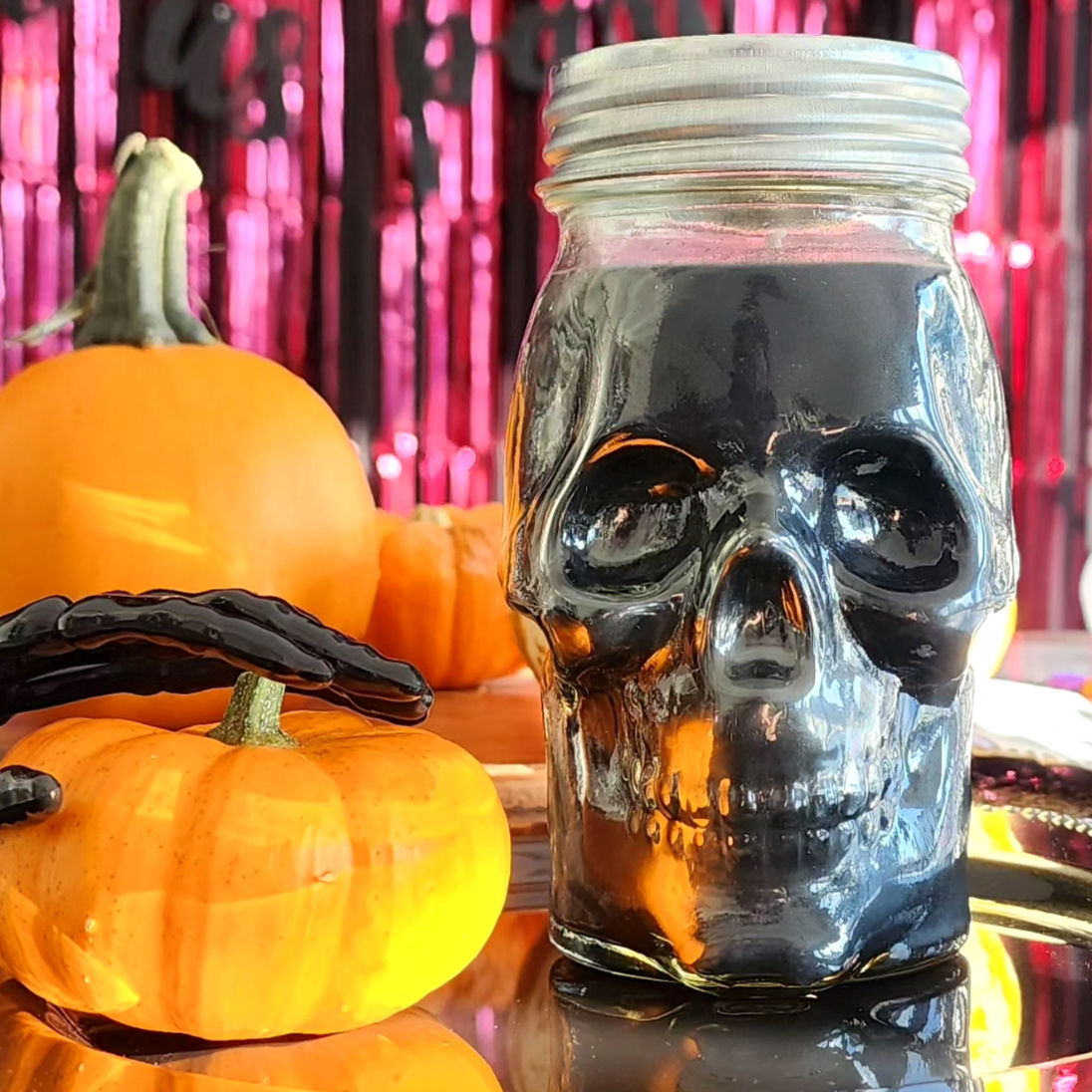 Halloween Skull Candles