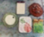 A variety of charcuterie boards