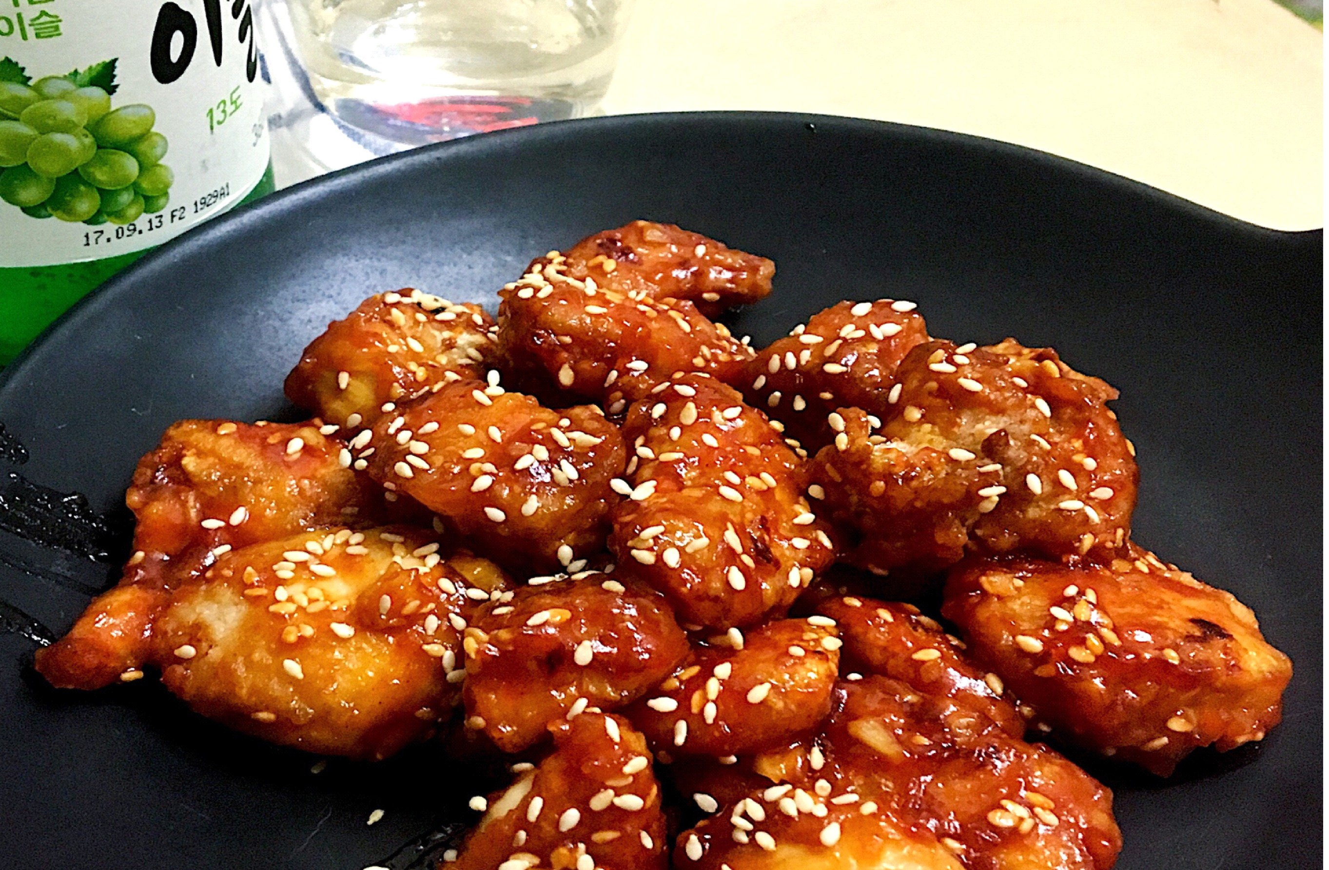 Arranged Food and Objects