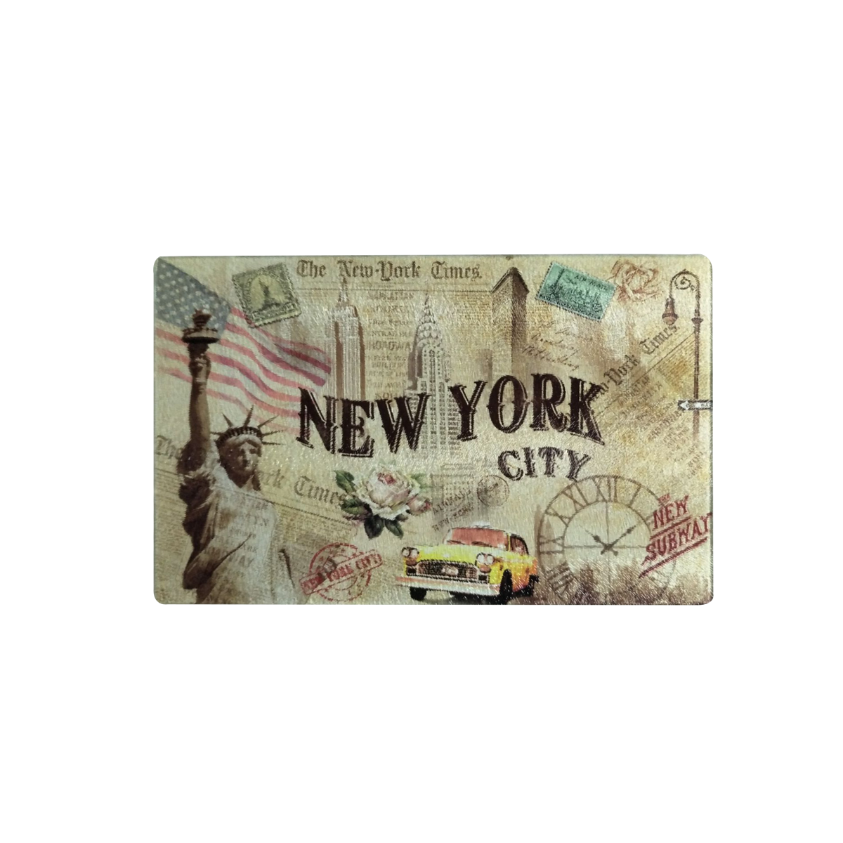 CUTTING BOARD NYC VINTAGE