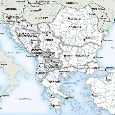 Balkans Map