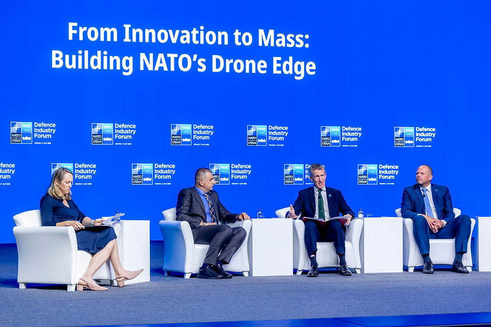Panel discussion at NATO Summit Defence Industry Forum