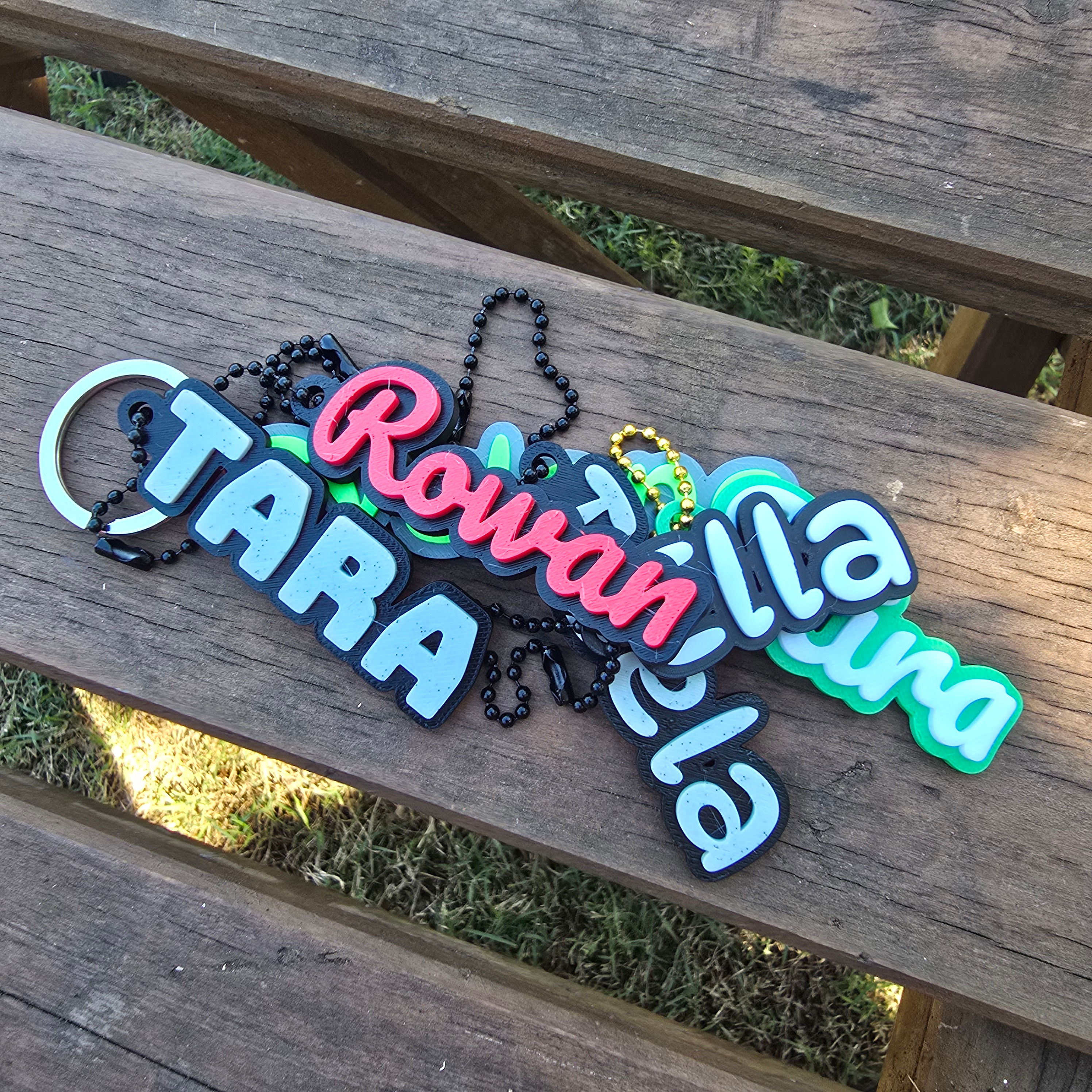 Personalised Name Key ring