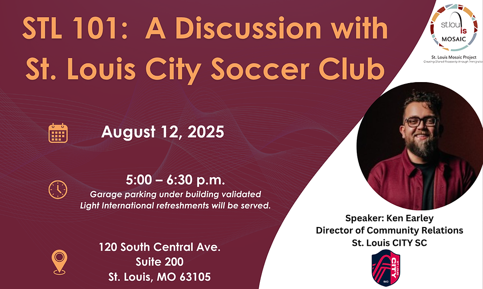 STL 101:  A Discussion with St. Louis City Soccer Club 