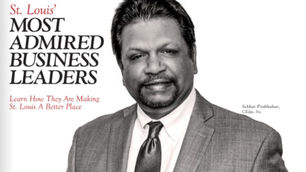 St-Louis-Small-Business-Monthly Most Admired Leaders Include Sekhar Prabhakar and Shashi Bhushan 
