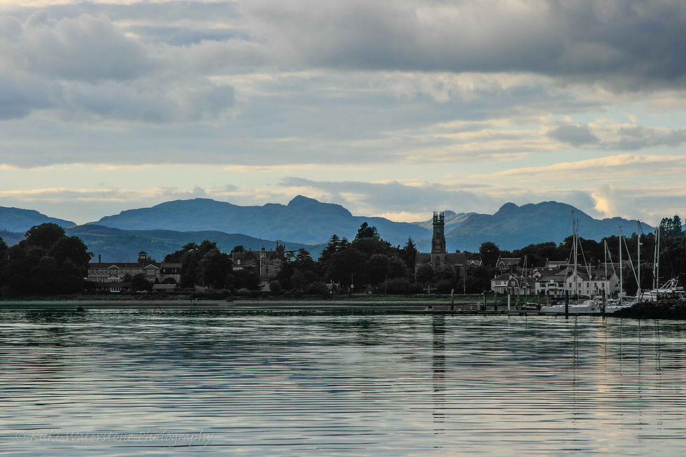 Dusk over Rhu Marina
