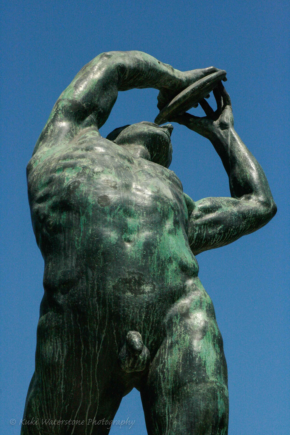 Olympic Park statue, Athens 6279