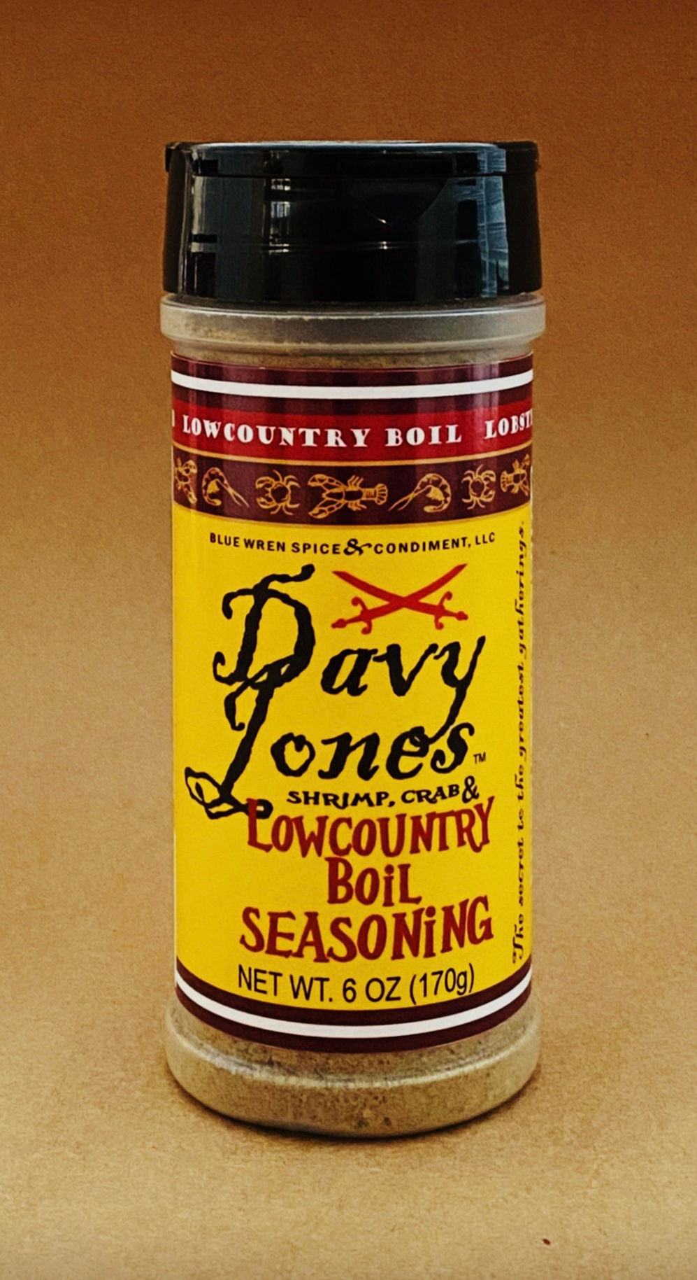 Davy Jones Shrimp, Crab & Lowcountry Boil Seasoning (6-Oz)