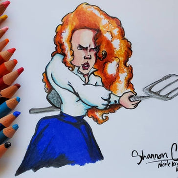 far and away Ron Howard Art Nicole Kidman Far and Away Sabrina Figueroa Artist illustration Artwork movie Art